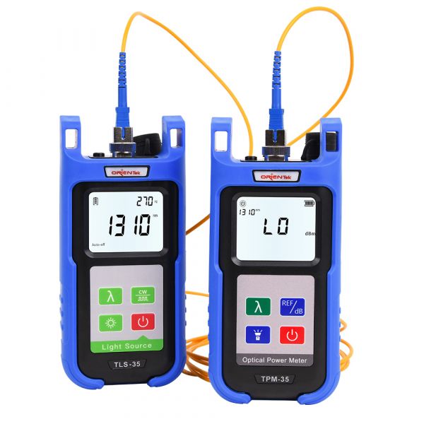 Optical Power Meter 800 1700nm Optical Light Source Single Mode 1310 1550nm