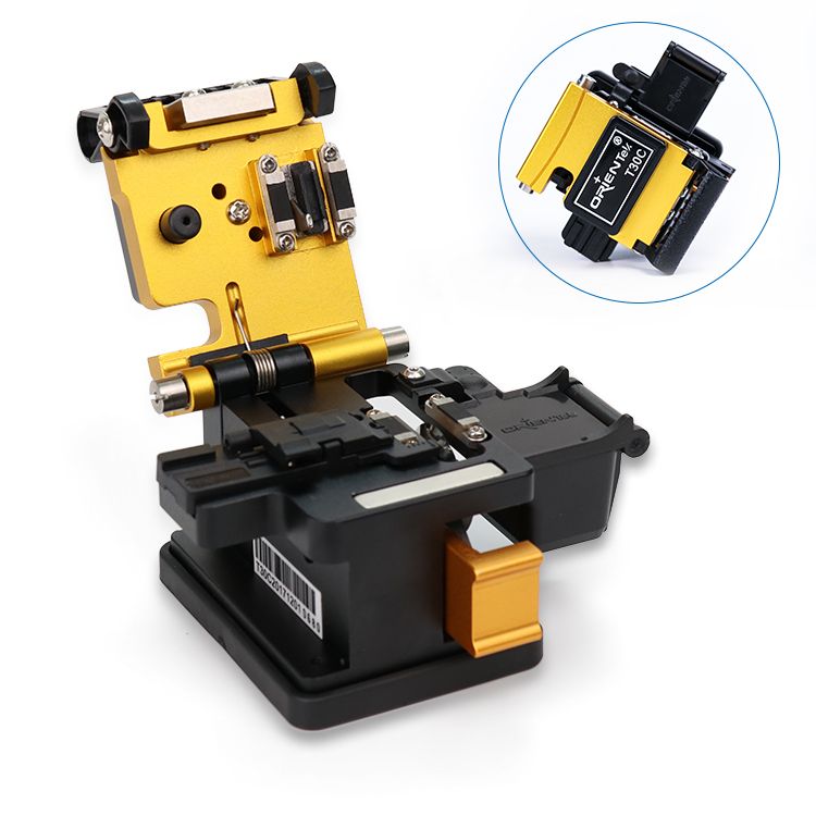 Optical Fiber Cleaver Orientek T30C Fiber cutter High Precision Fiber Cutting Tool