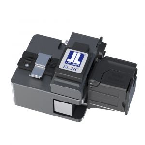 High Precision Optical Fiber Cleaver, Fiber Optic Knife with 16 Cleaving Spots and 32000 Cleaves Fiber Cutter Tool with FTTH Fiber Holder, JILONG KL-21C High Precision Optical Fiber Cleaver