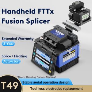 Optical Fiber Cleaver Operating Platform of the Fusion Splicer OrienTek T49