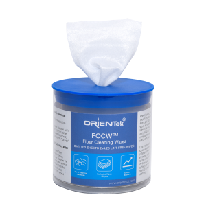 OREITEK Fiber Optic Cleaning Wipes FOCW FC/SC/ST 2.5mm 1.25mm LC Bare Fiber Universal Connector