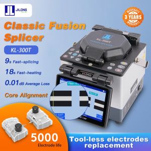 Fusion Splicer JILONG KL-300T Optical Fiber Fusion Splicer with Fiber Cleaver Fiber Optic Instruments
