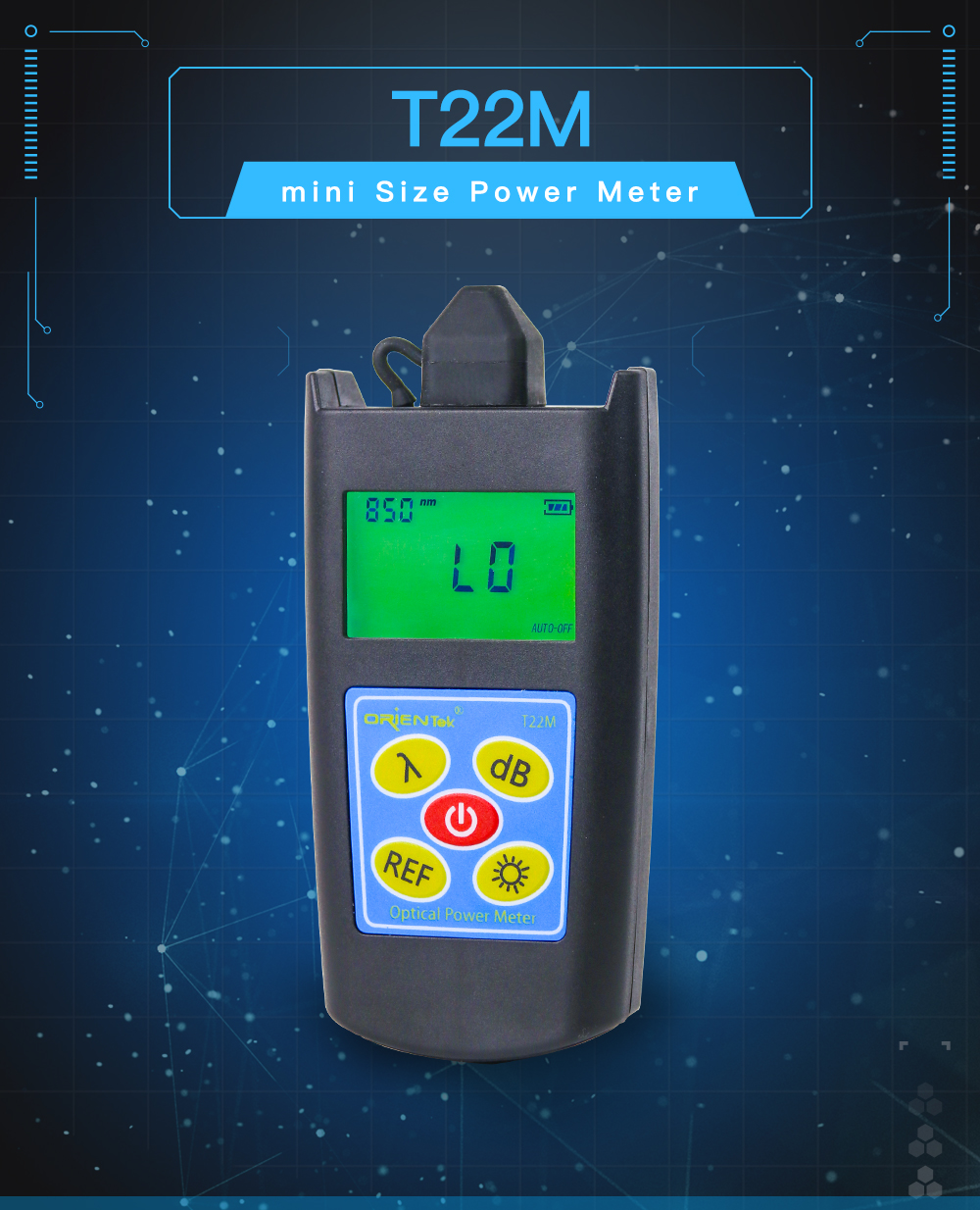 ORIENTEK T22M Optical Power Meter