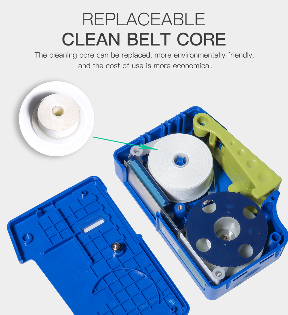 ORIENTEK TCC-550 Fiber Optic Connector Cleaner Optical Cassette Clean Tool