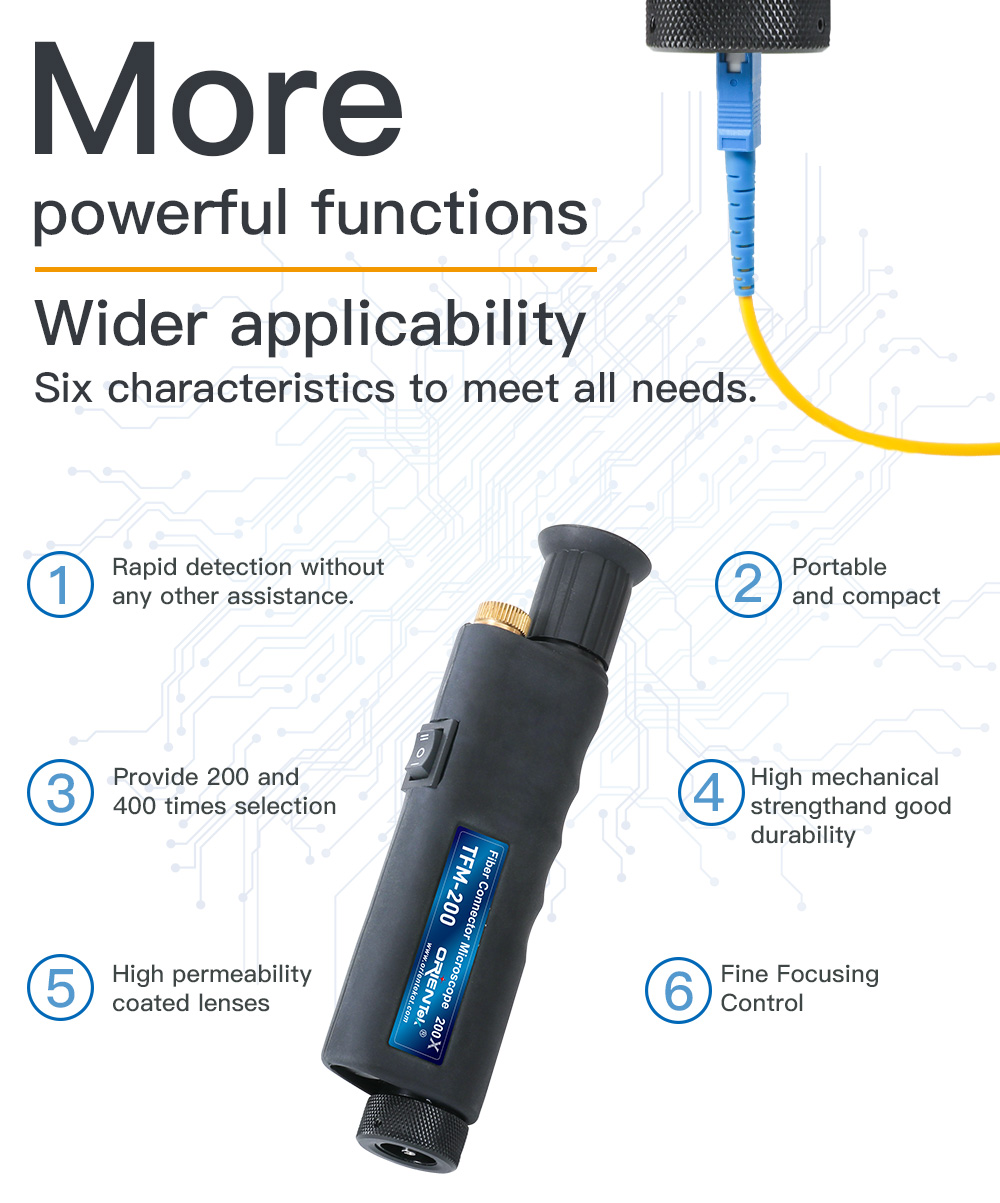 ORIENTEK TFM-200 Optic Fiber Microscope