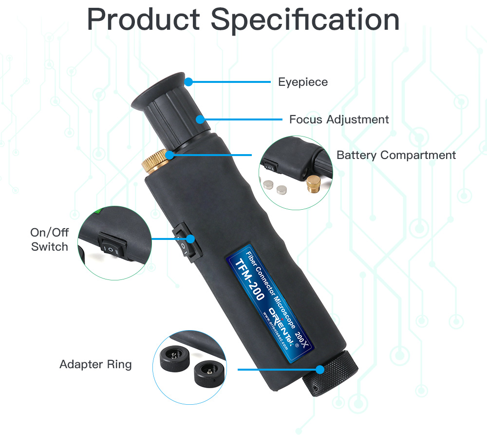 ORIENTEK TFM-200 Optic Fiber Microscope