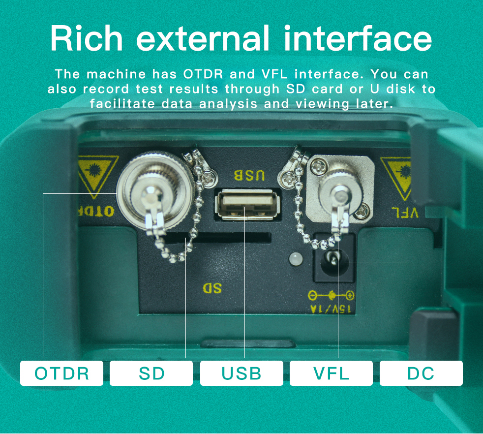 Orientek K330/K320 OTDR Mini Fiber Optic OTDR Tester Details