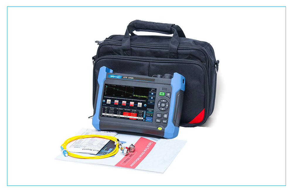 Orientek K70 OTDR SM и MM 850/1300/1310/1550 нм + оптический источник света + 10 мВт VFL Подробнее