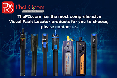 Mini visual fault locator, small body contains huge energy
